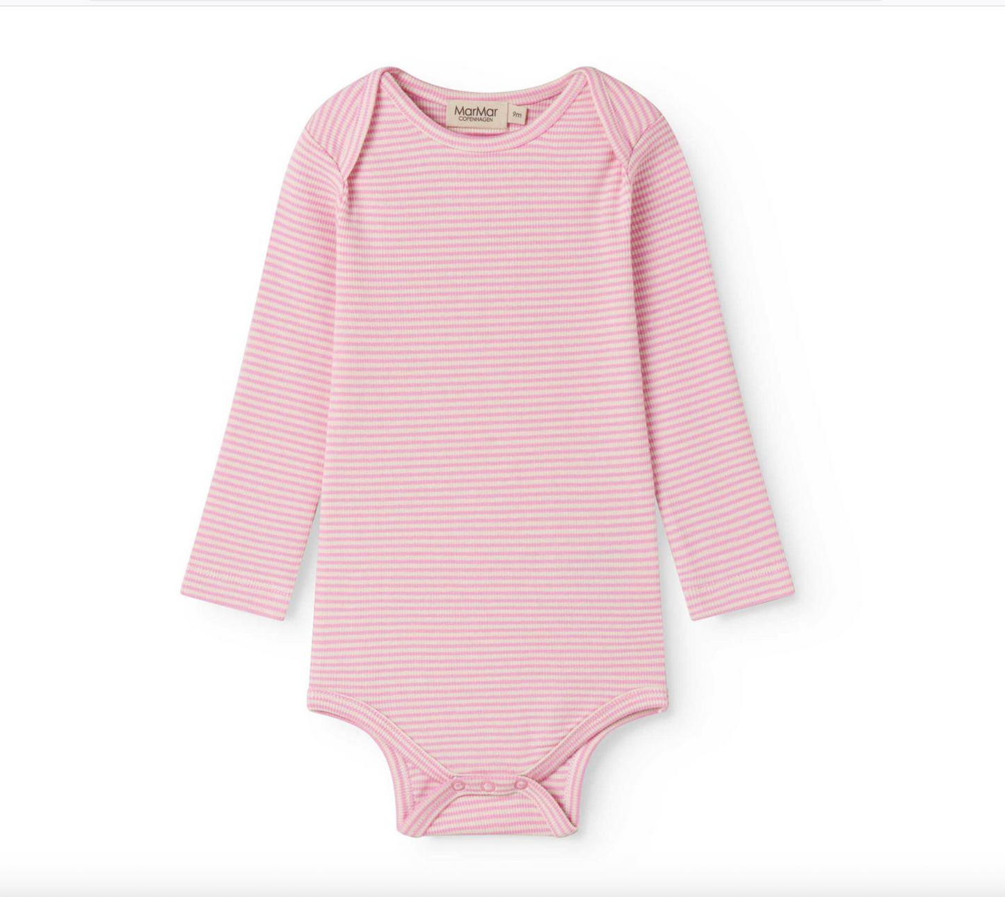 BEN PINK STRIPES ONESIE