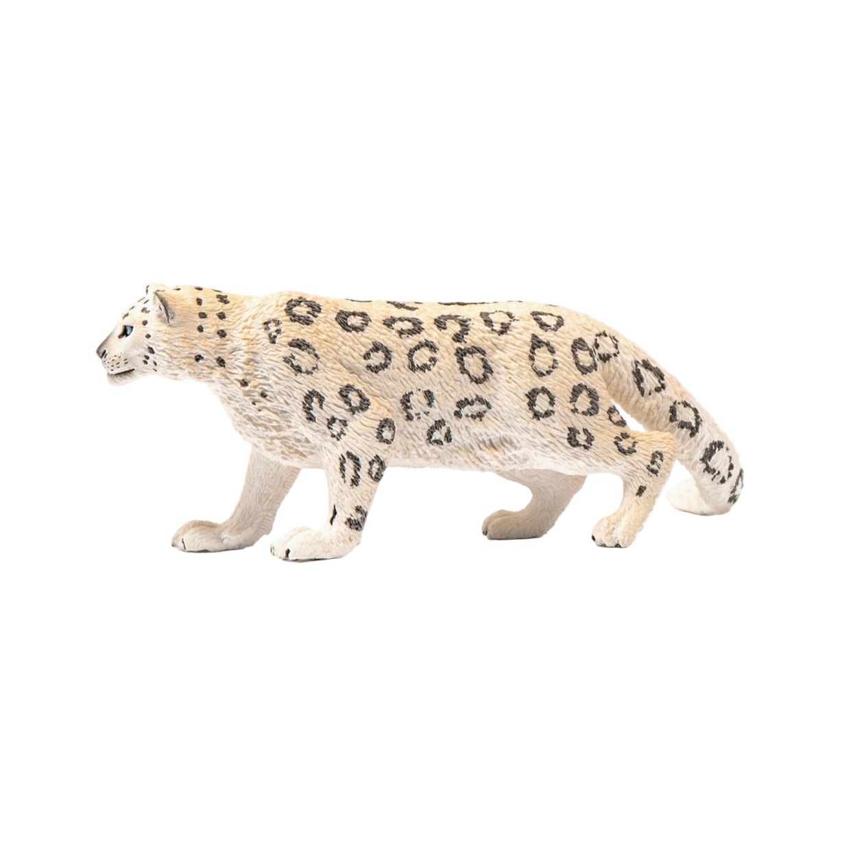 Schleich Toy figure of a snow leopard on a white background
