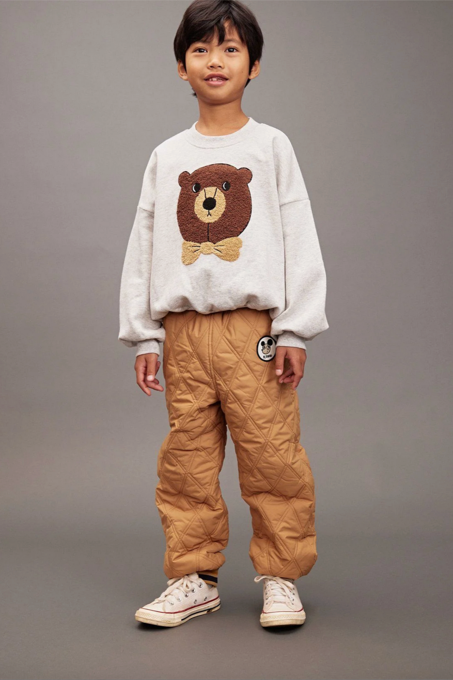 RITARATZ PATCH QUILT OUTERWEAR TROUSERS