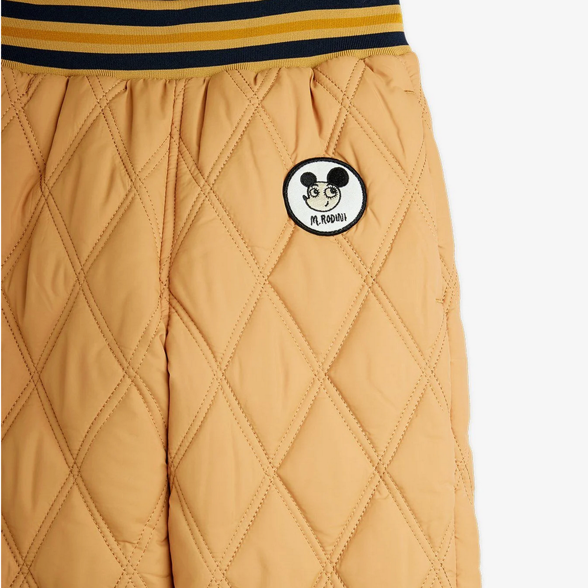 RITARATZ PATCH QUILT OUTERWEAR TROUSERS
