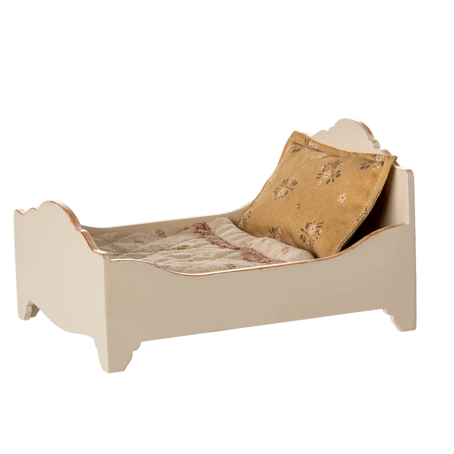 MAILEG WOOD MOUSE BED