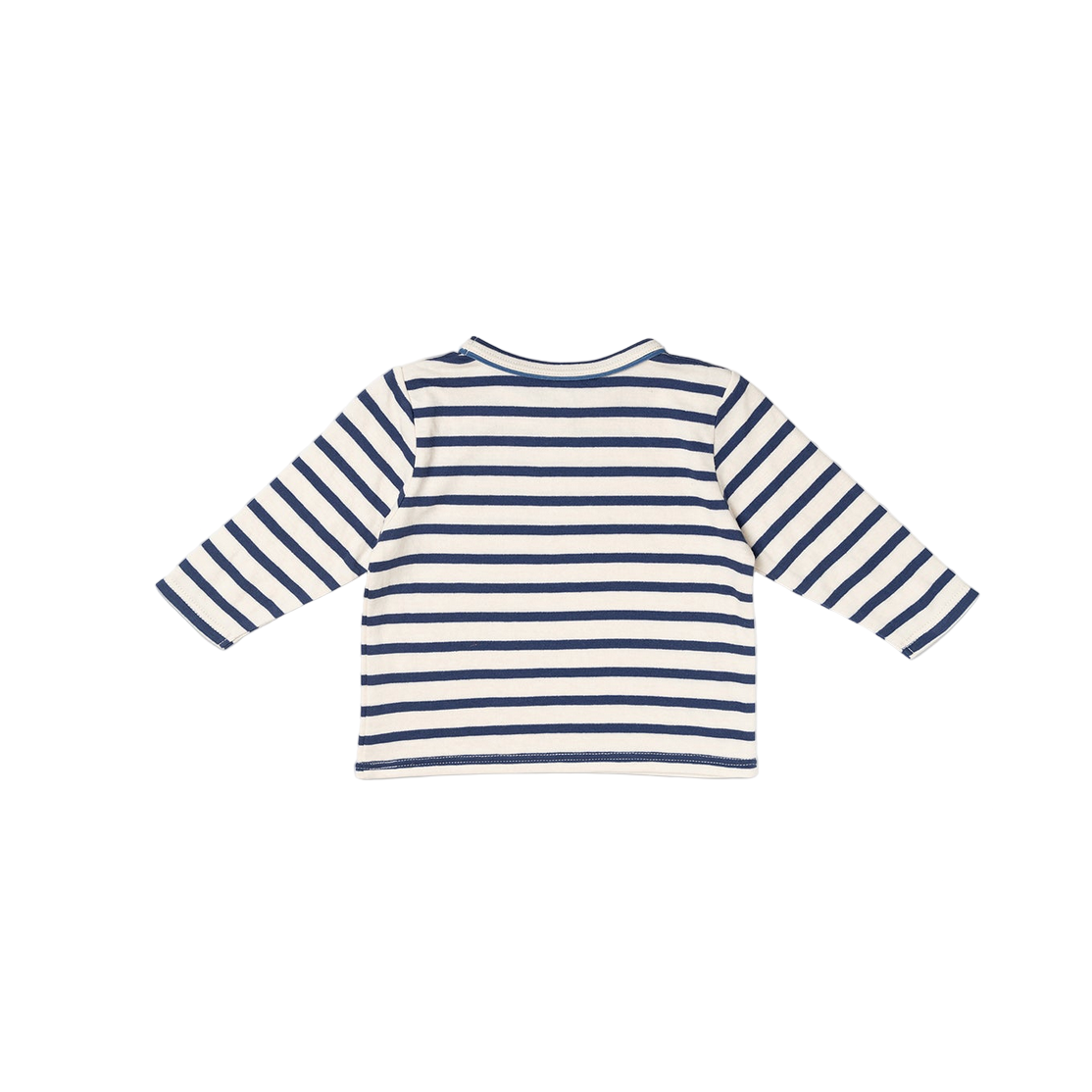 EDWARD BABY T-SHIRT - NAVY STRIPE