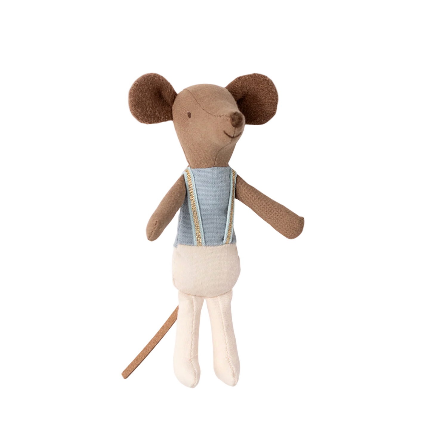 Stuffed toy mouse in a ballet outfit on a computer screen