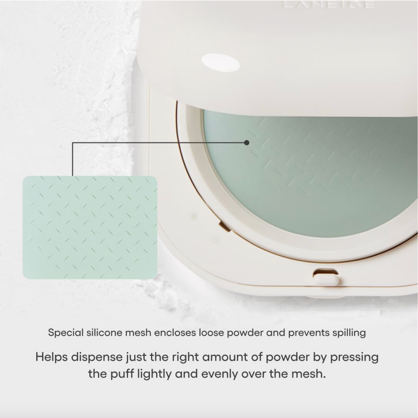 Laniege Neo Blurring Compact powder with a white case