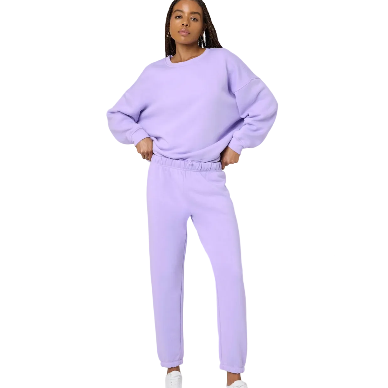 RELAXED SWEATPANTS - MILLIE LAVENDER