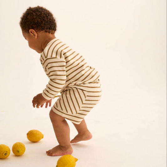 ROCCO BABY STRIPED SHORTS
