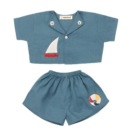 SEASIDE LINEN SET - Little-ish