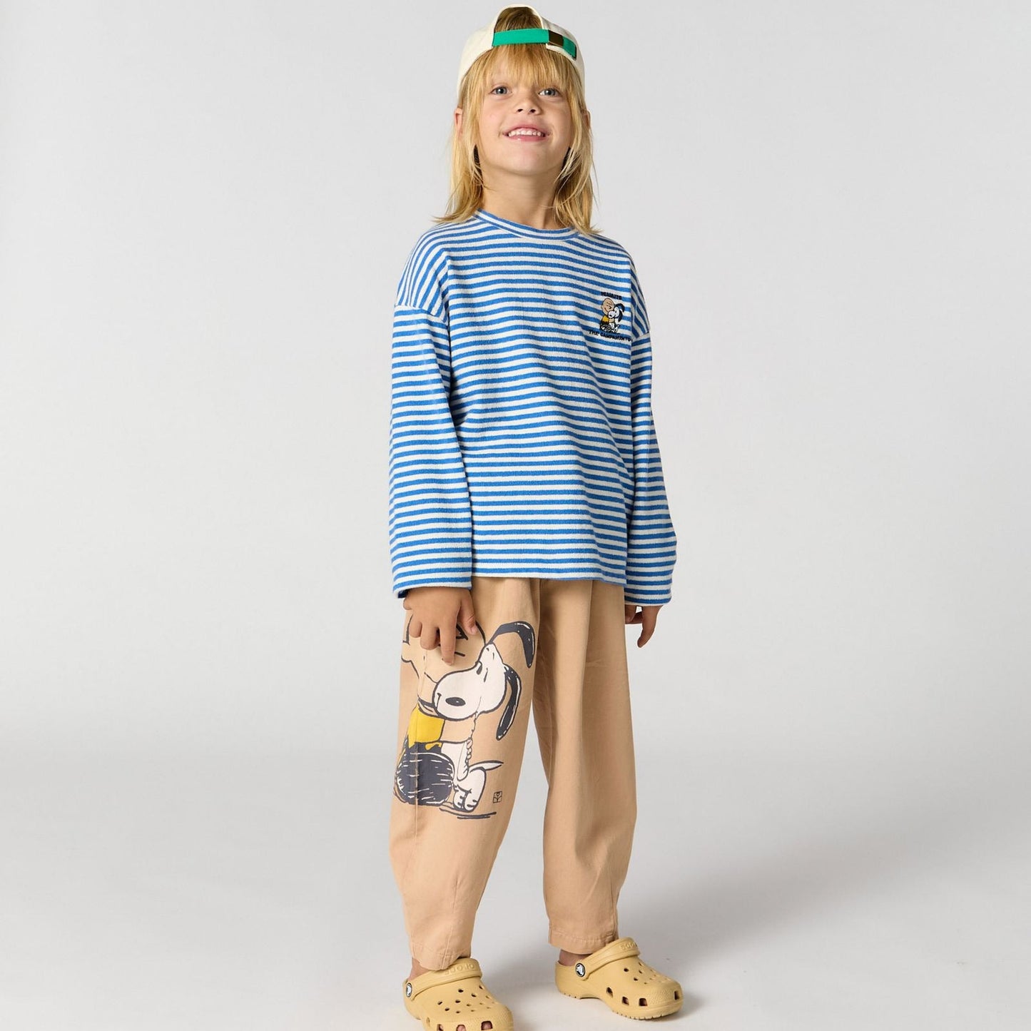 PEANUTS STRIPED LONG SLEEVES TSHIRT