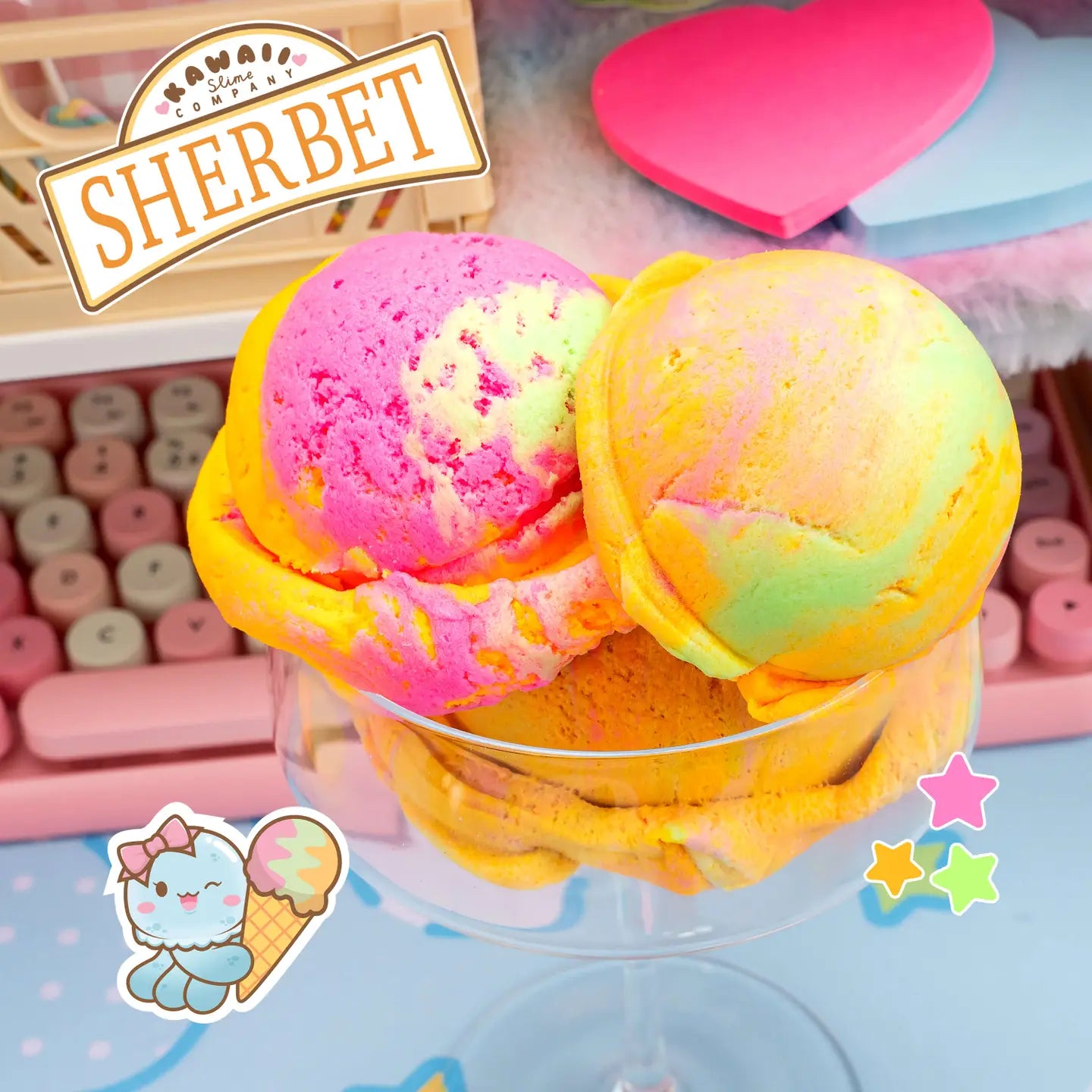 SHERBERT CLOUD SLIME ICE CREAM PINT