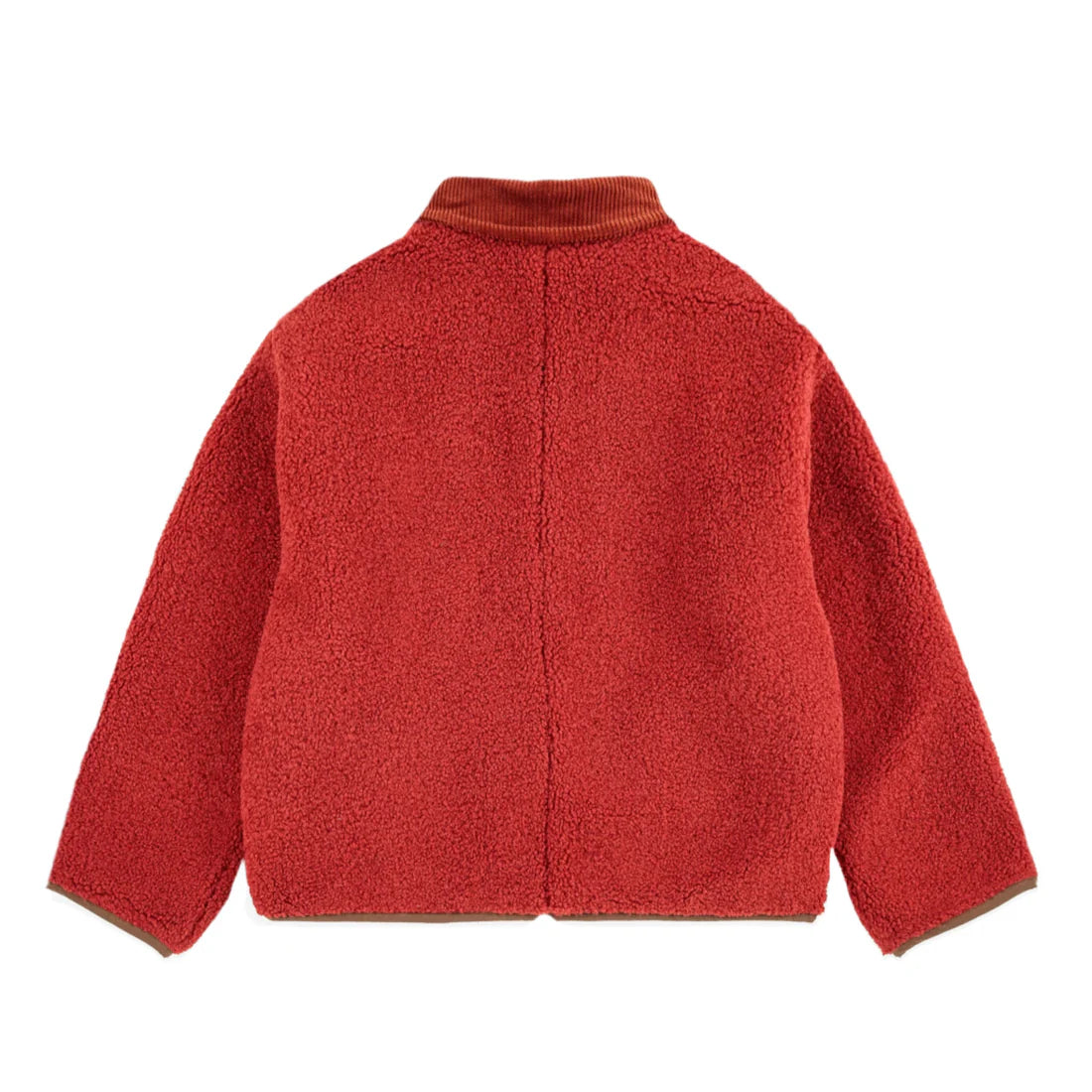 MULTICOLOR TILE REVERSIBLE SHEEPSKIN JACKET - Little-ish