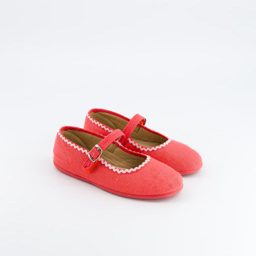 BALLERINA SHOES - CORAL
