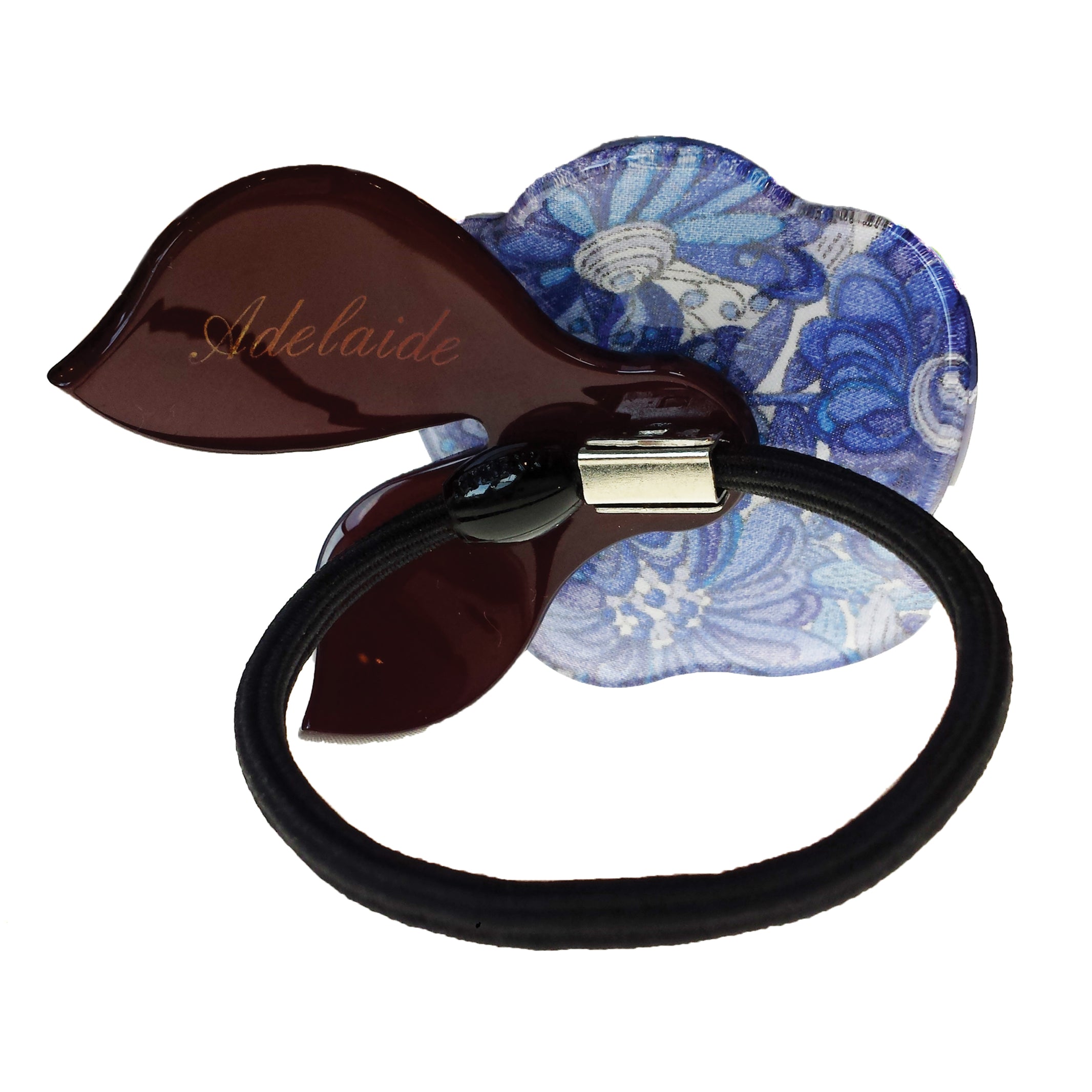 BLUE LIBERTY OF LONDON POPPY PONYTAIL - Little-ish