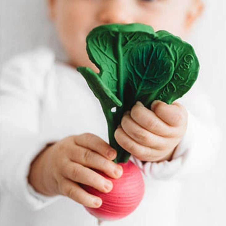 RAMONA THE RADISH TEETHER & BATH TOY - Little-ish