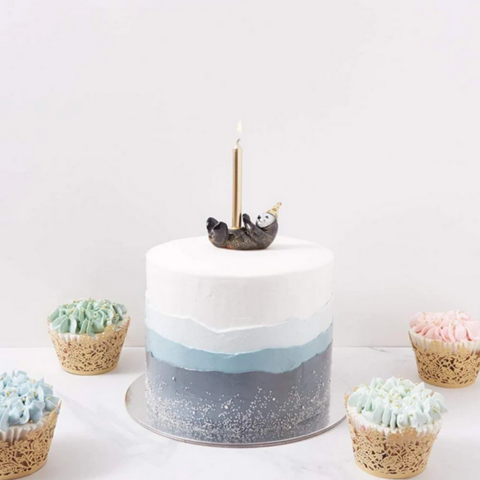 SEA OTTER CAKE TOPPER