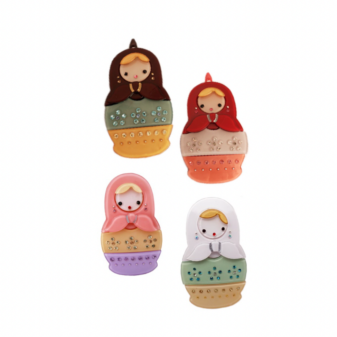 NESTING DOLL CLIP - Little-ish