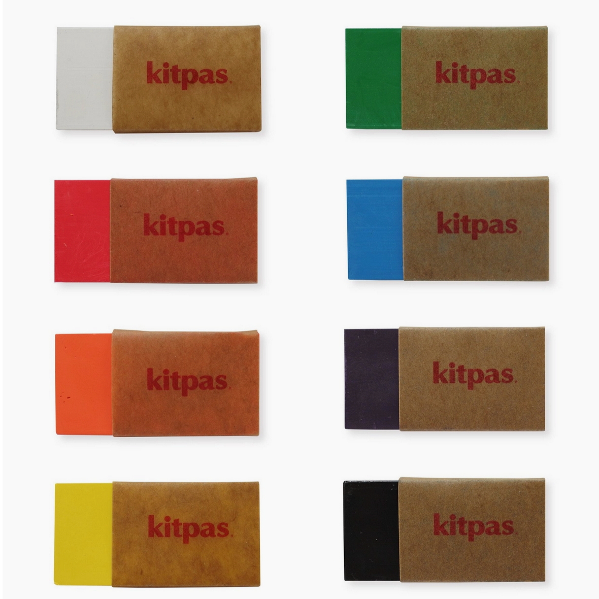KITPAS 8 BLOCK CRAYON SET
