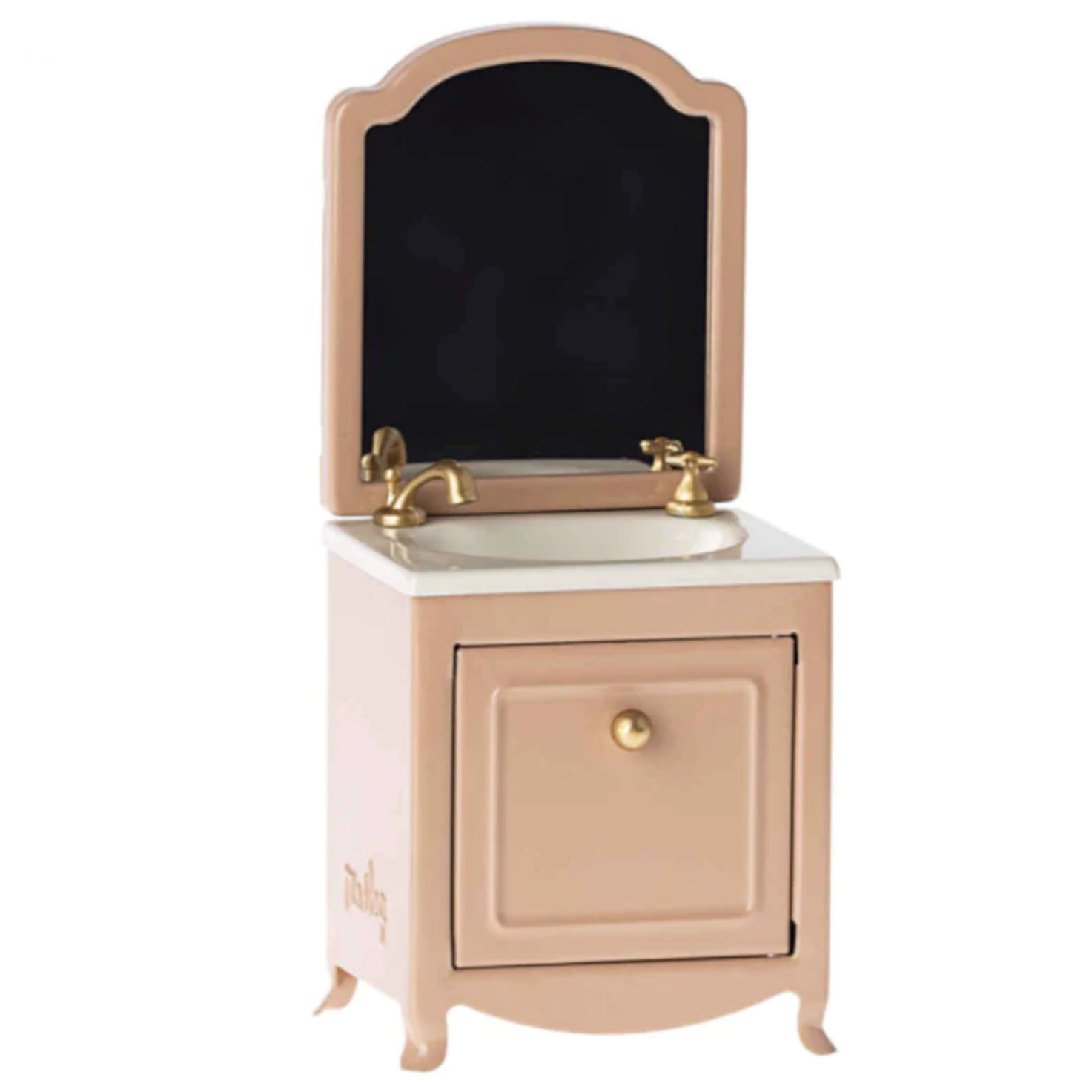 MAILEG MOUSE BATHROOM SINK DRESSER WITH MIRROR - Little-ish