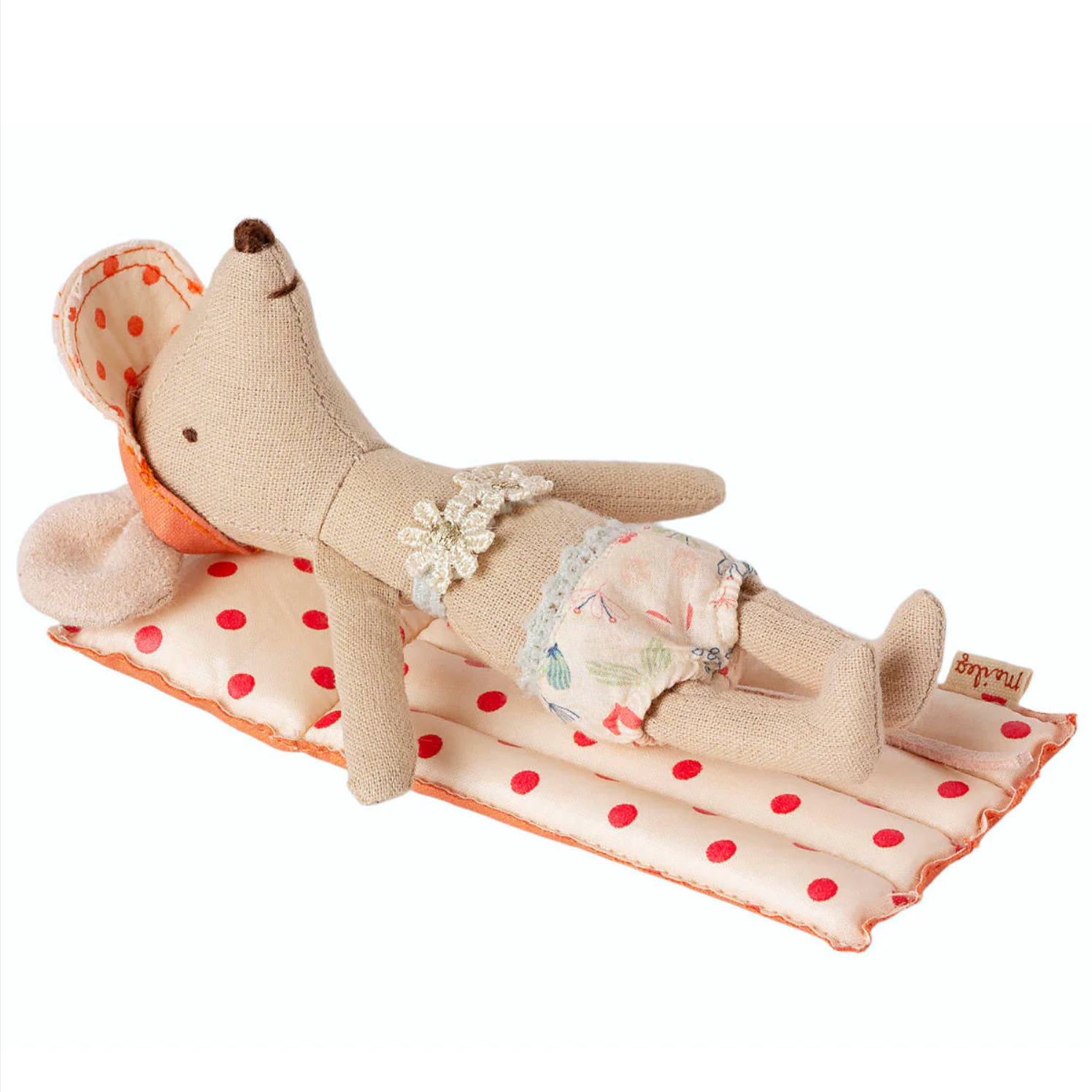 MAILEG MOUSE AIR MATTRESS - RED DOT - Little-ish