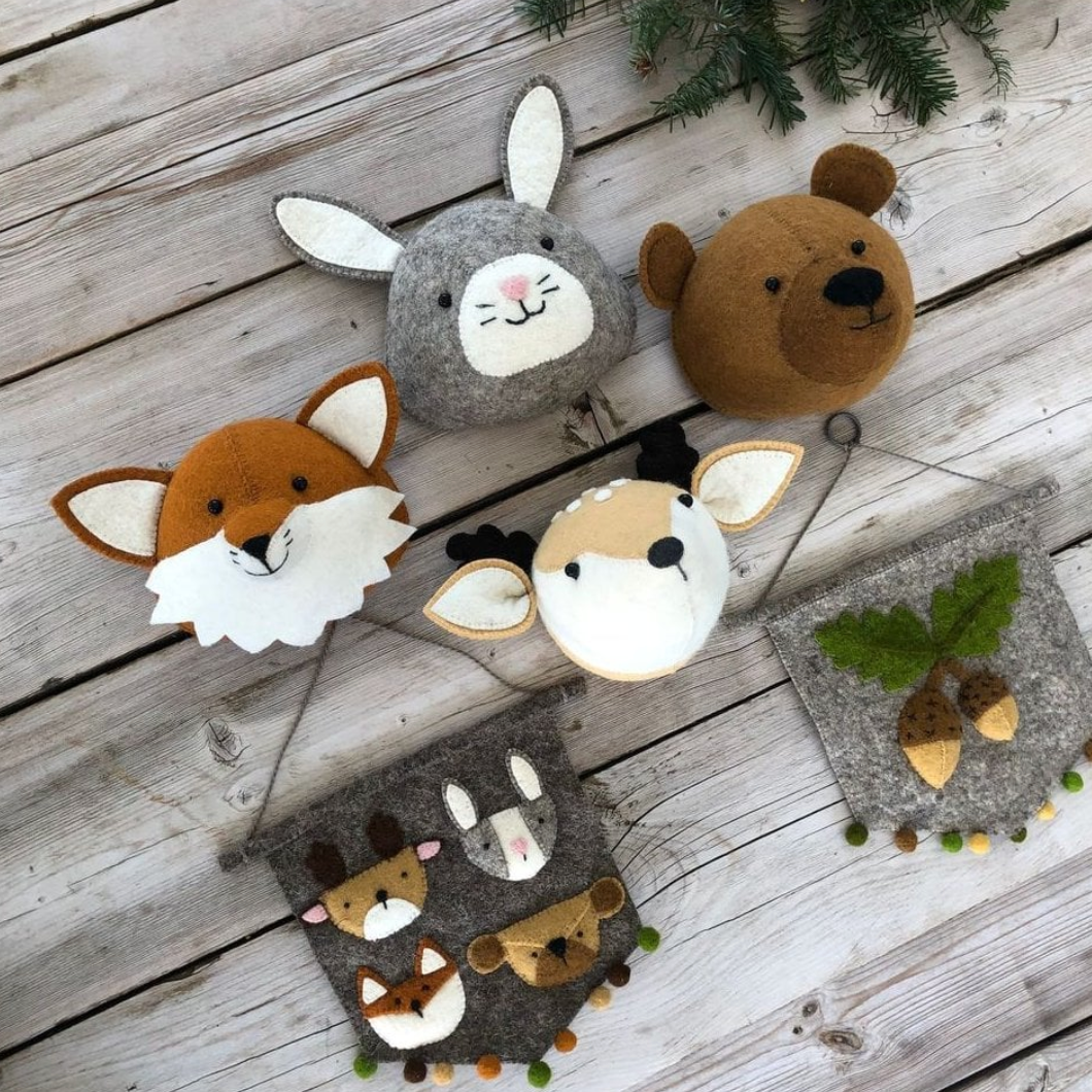 MINI BABY FOX HEAD