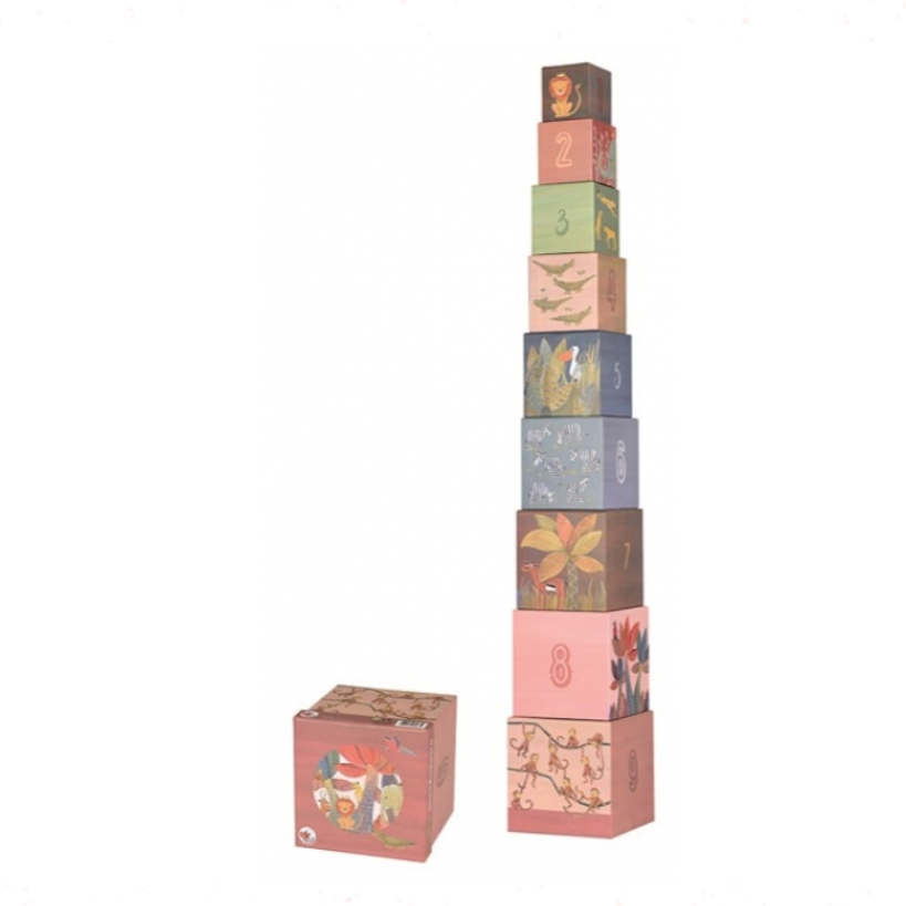 PYRAMID NESTING & STACKING BLOCKS - Little-ish