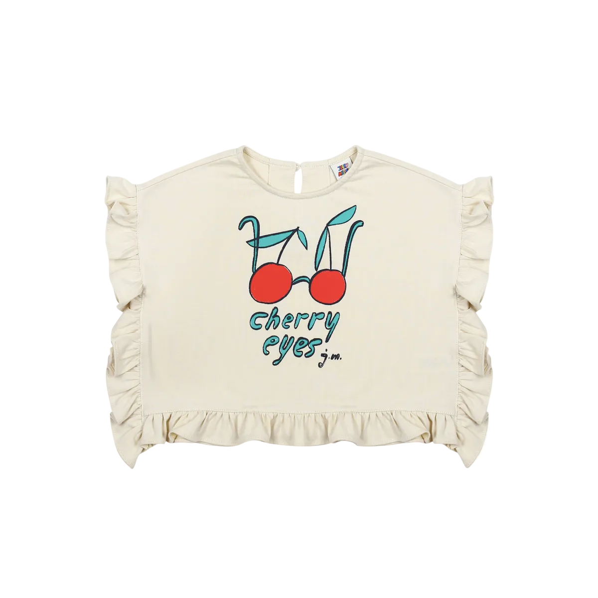 CHERRY FRILL T SHIRT