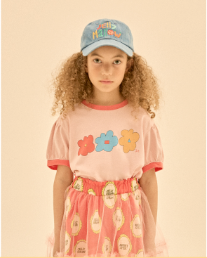 FLOWER PUFF T SHIRT