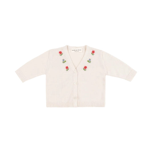 ISABELLE EMBROIDERED CARDIGAN