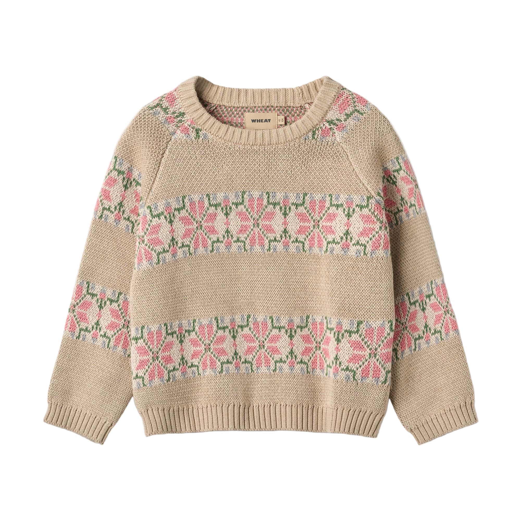 JAQUARD PULLOVER ALBERTE SWEATER - Little-ish