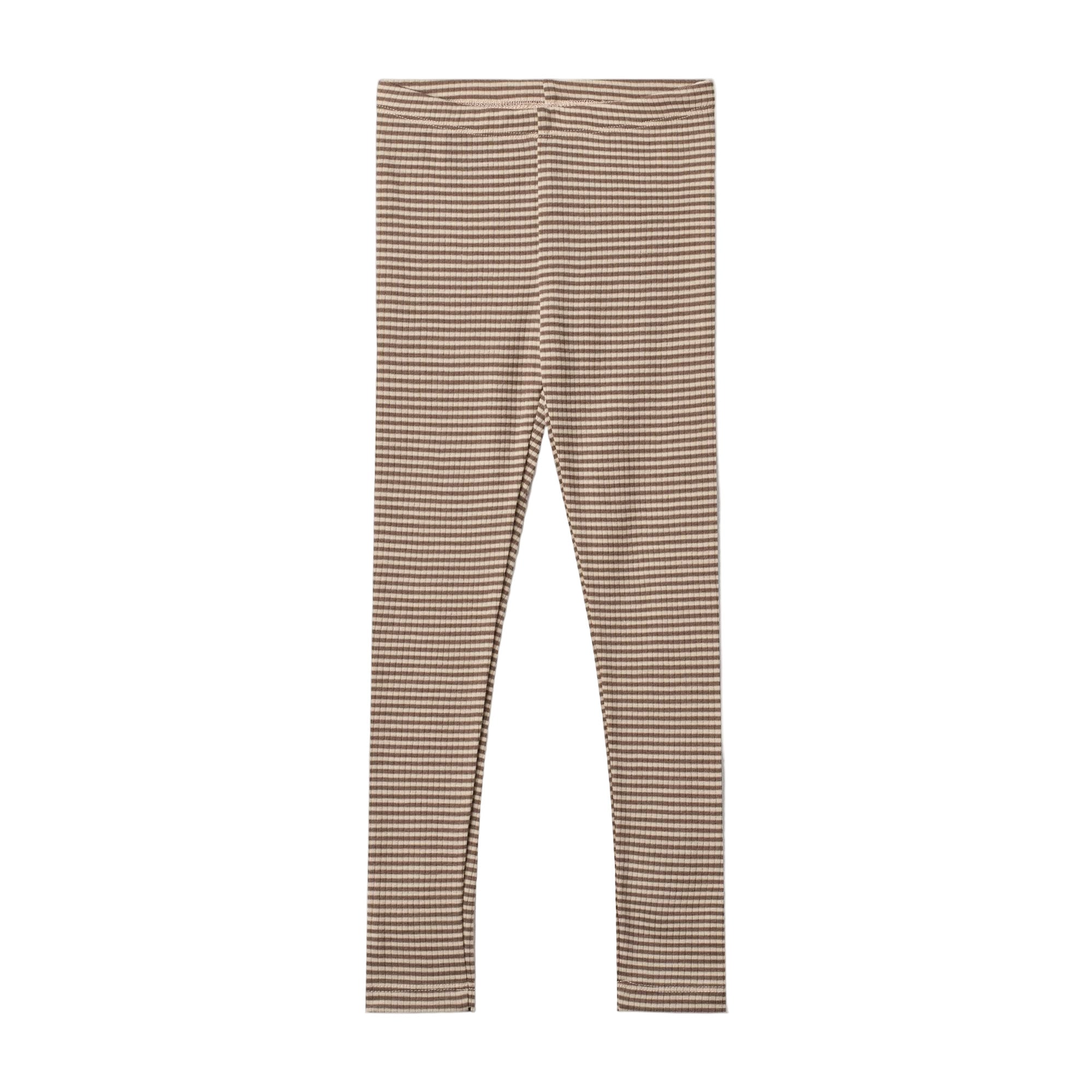 Striped leggings on a white background - Little-ish