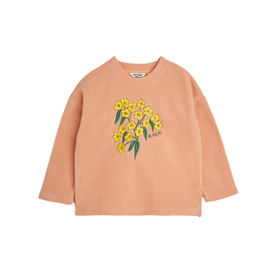 ALPINE FLOWERS FLEECE LONG SLEEVE TOP