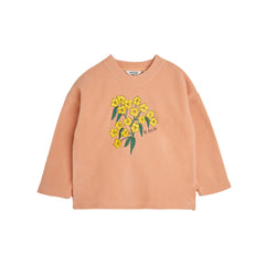 ALPINE FLOWERS FLEECE LONG SLEEVE TOP