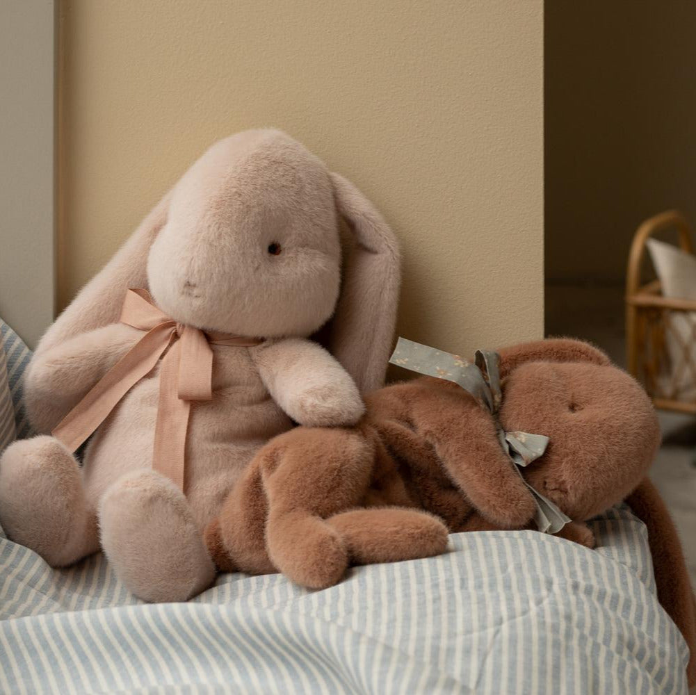 MAILEG SLEEPING BUNNY PLUSH - SOFT BROWN - Little-ish