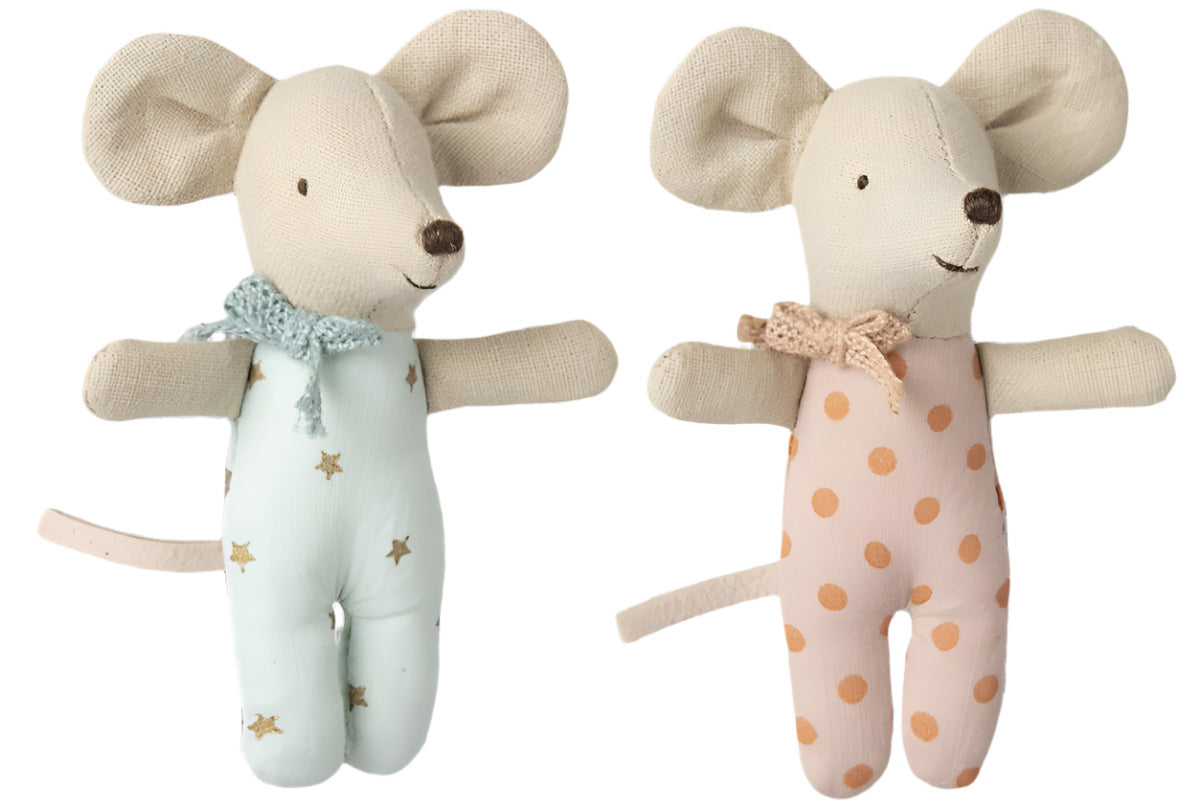 MAILEG BABY MICE TWINS IN MATCHBOX - Little-ish