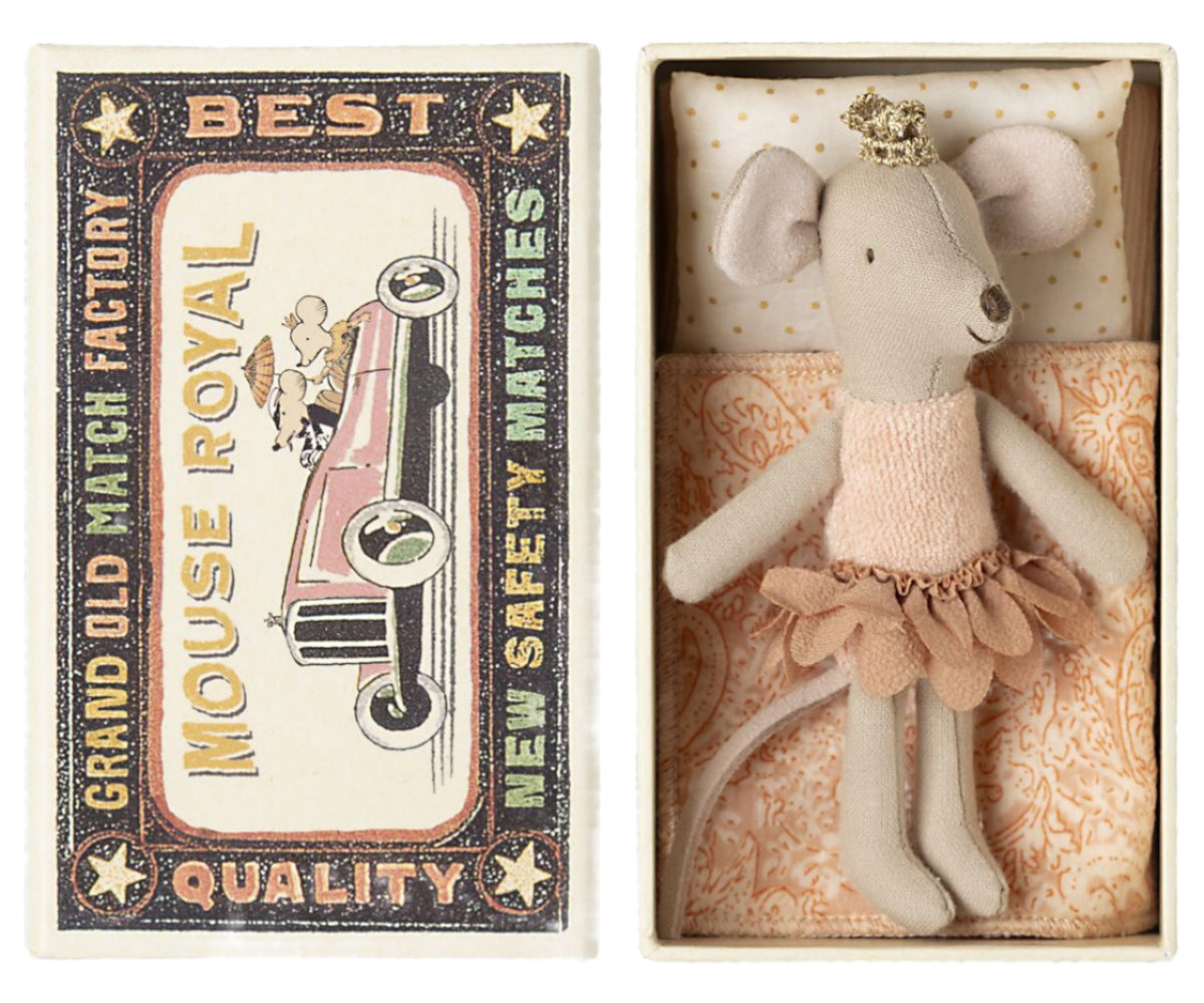LITTLE SISTER PRINCESS MOUSE IN MATCHBOX - Little-ish