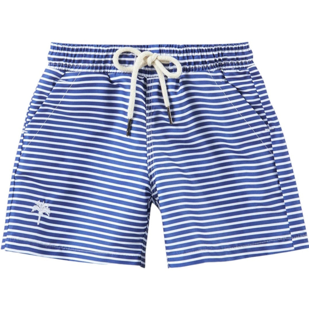 SWIM TRUNKS - BUSY BLUE - Little-ish