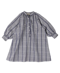 COTTON X LINEN ROYAL OXFORD DRESS