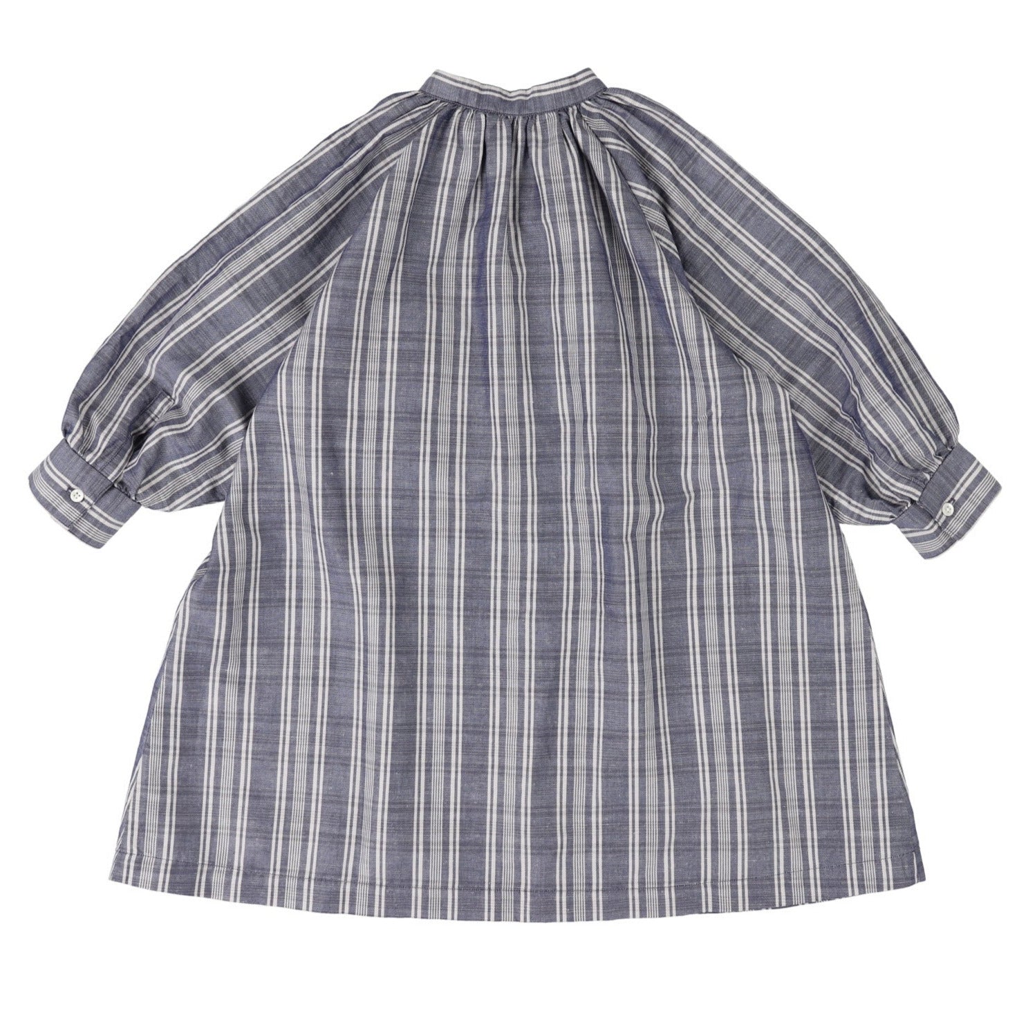 COTTON X LINEN ROYAL OXFORD DRESS - Little-ish