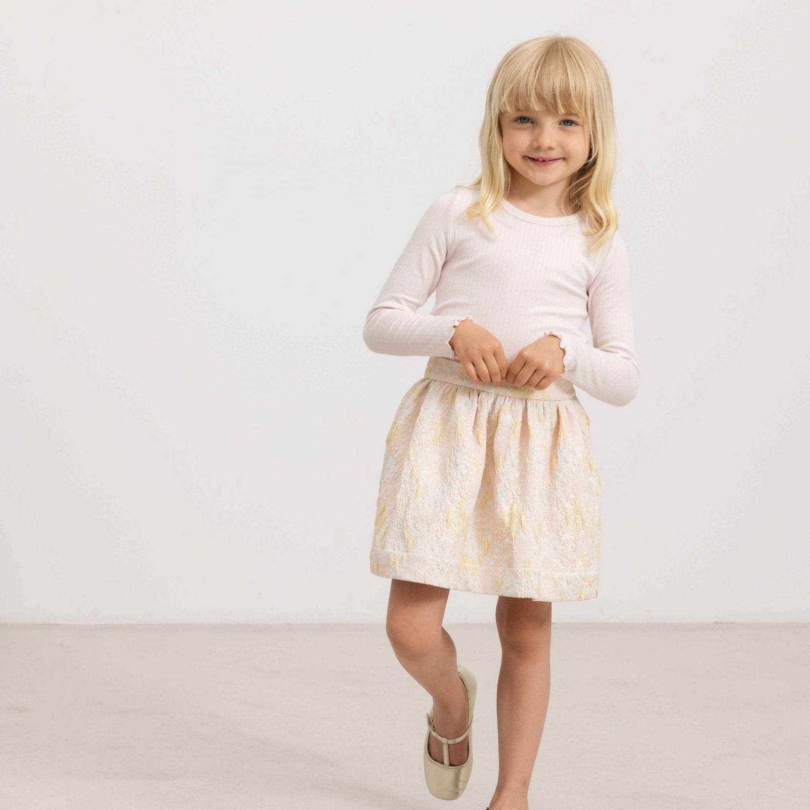 SUNITA JACQUARD SKIRT - Little-ish