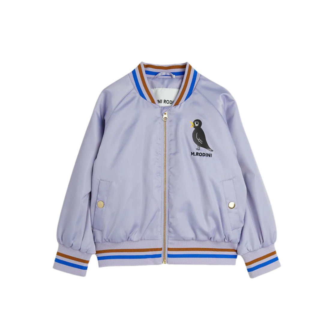 BIRDS LIGHTWEIGHT BASEBALL JACKET - Little-ish