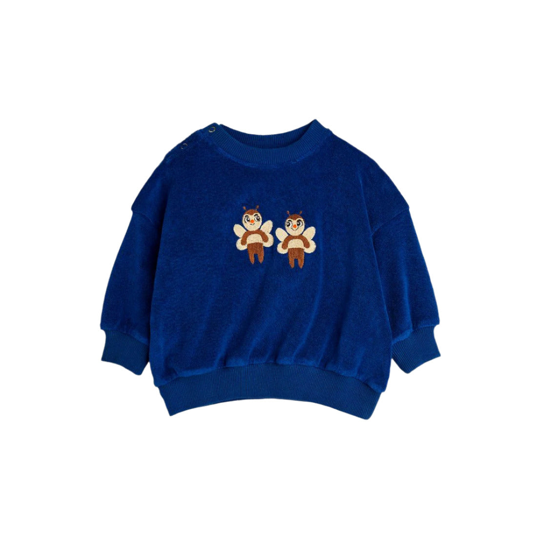 BEE EMBROIDERED TERRY SWEATSHIRT - Little-ish