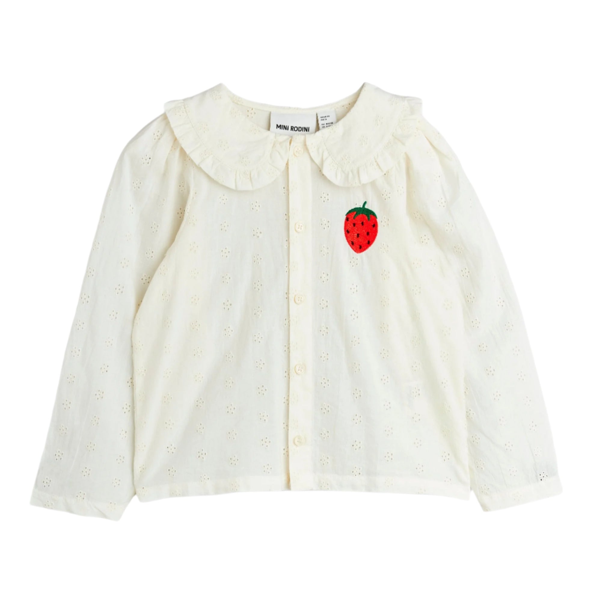 STRAWBERRY SCHIFFI BLOUSE - Little-ish
