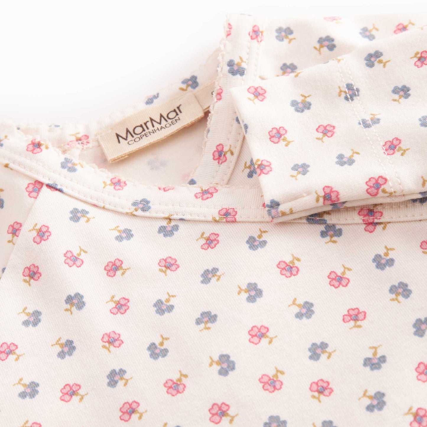 RUBETTA MINI FLOWER ONESIE WITH FEET