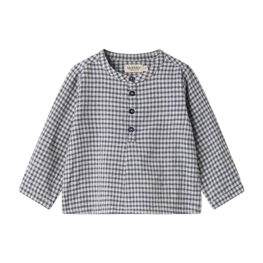 TOTORO MARINE CHECK SHIRT