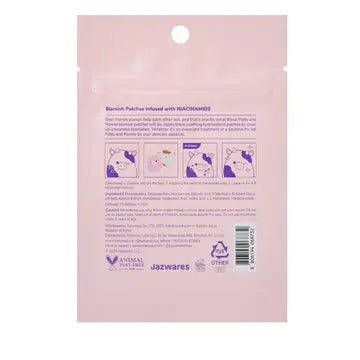 SQUISHMALLOWSXTONYMOLY BLEMISH PATCHES - Little-ish