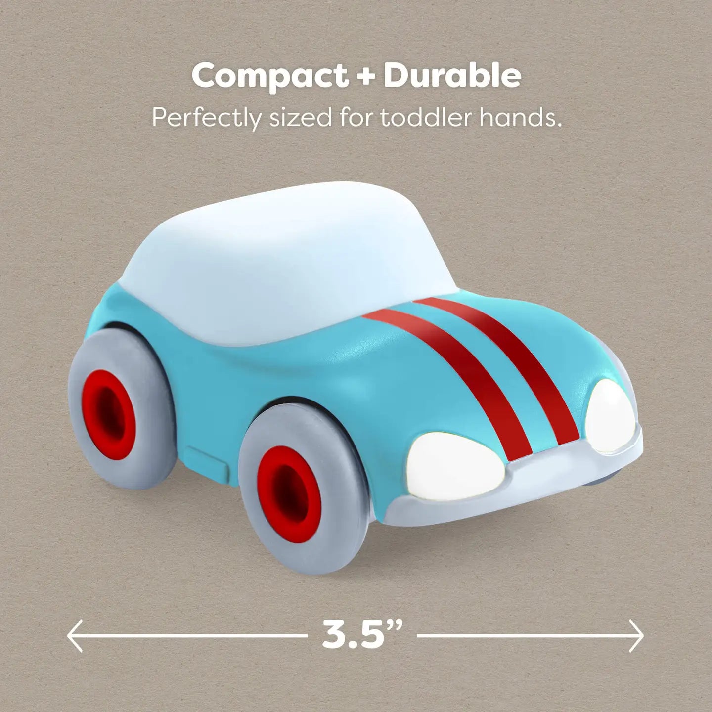 HABA LIGHT BLUE SPEEDSTER WITH MOMENTUM MOTOR - Little-ish