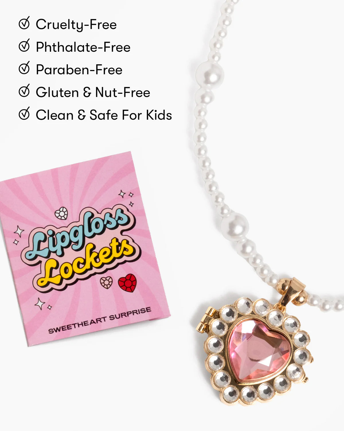 SWEETHEART SURPRISE LIPGLOSS LOCKET - Little-ish