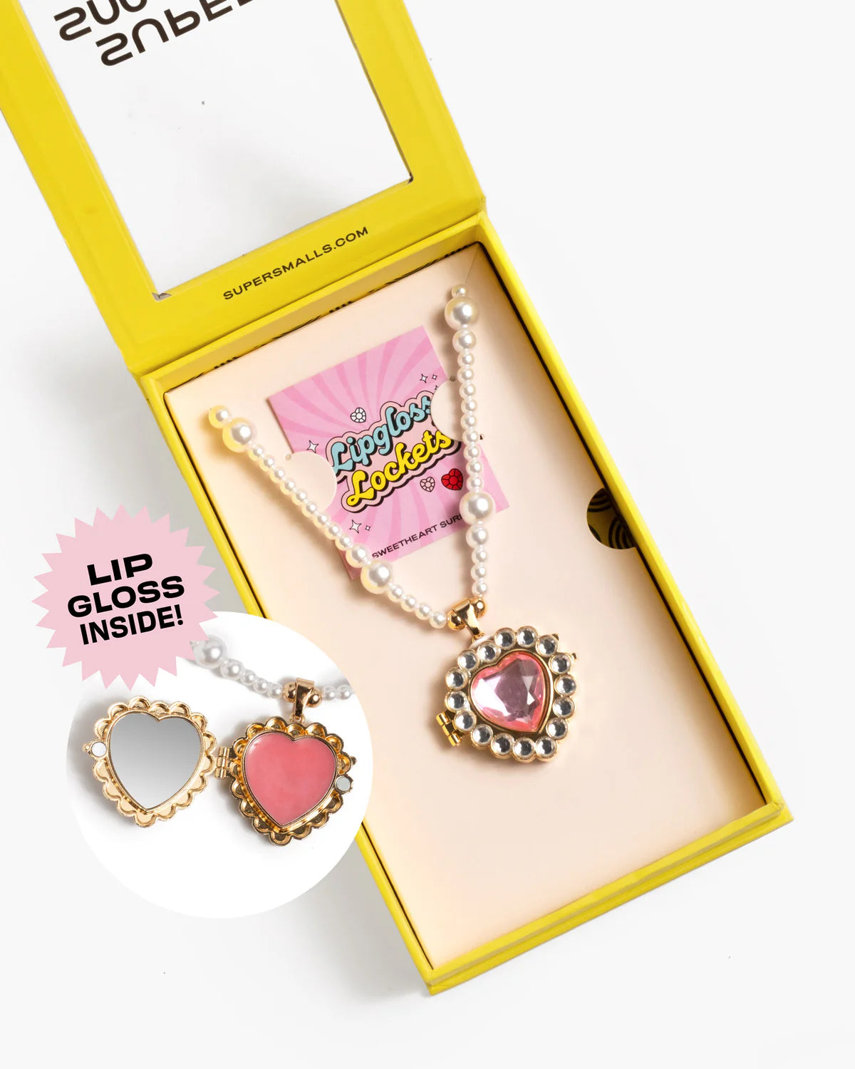 SWEETHEART SURPRISE LIPGLOSS LOCKET