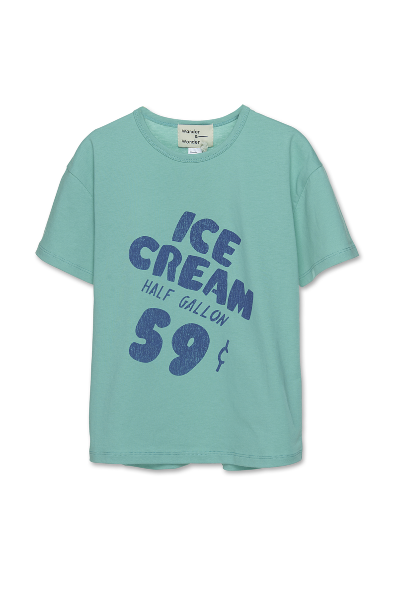 BLUE ICE CREAM T SHIRT - Little-ish