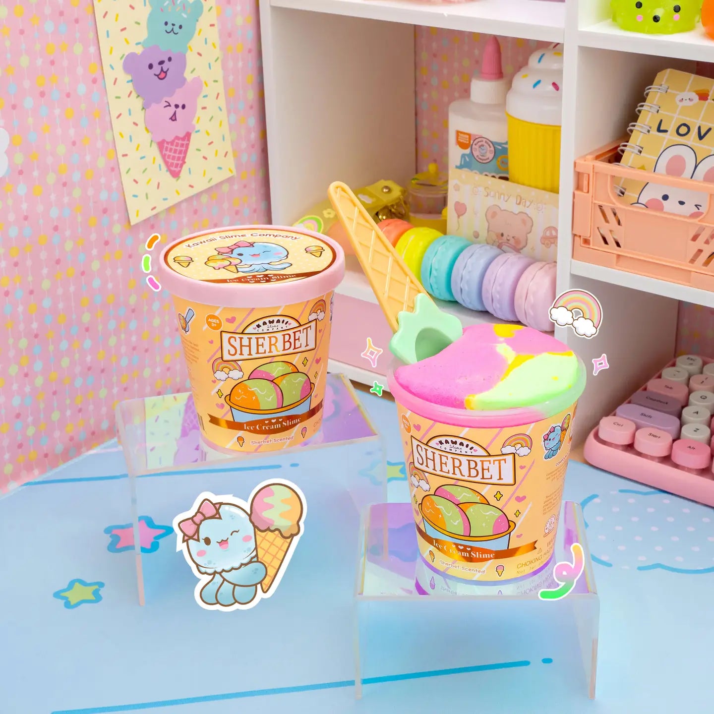 SHERBERT CLOUD SLIME ICE CREAM PINT