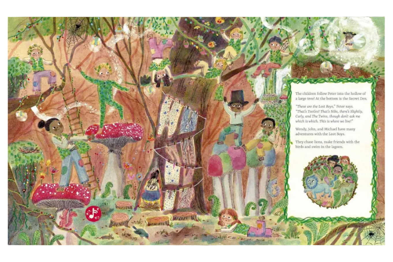 ALL THE WORLD'S A STAGE: PETER PAN A POP OUT SOUND BOOK